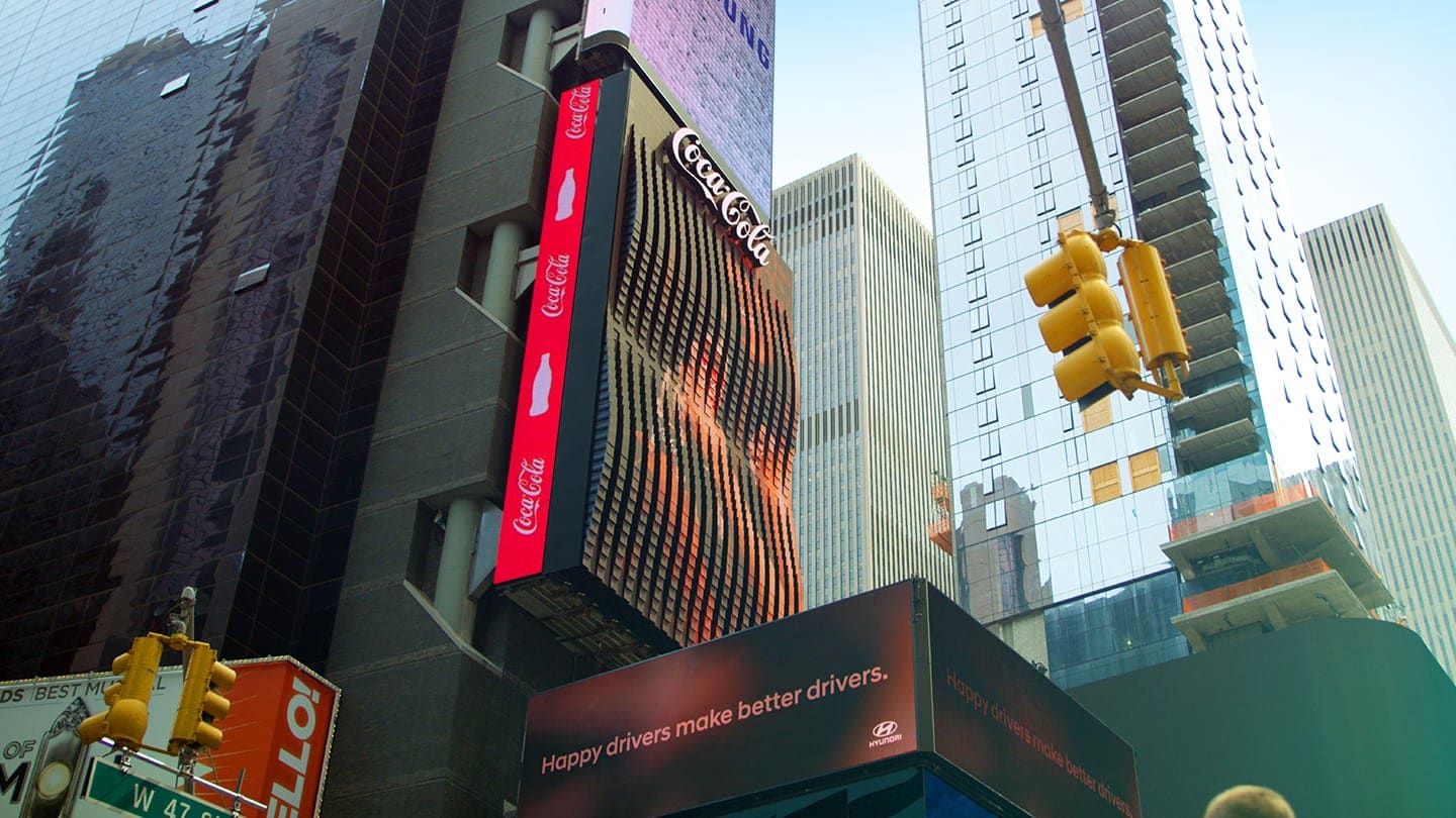 new york times square coca cola